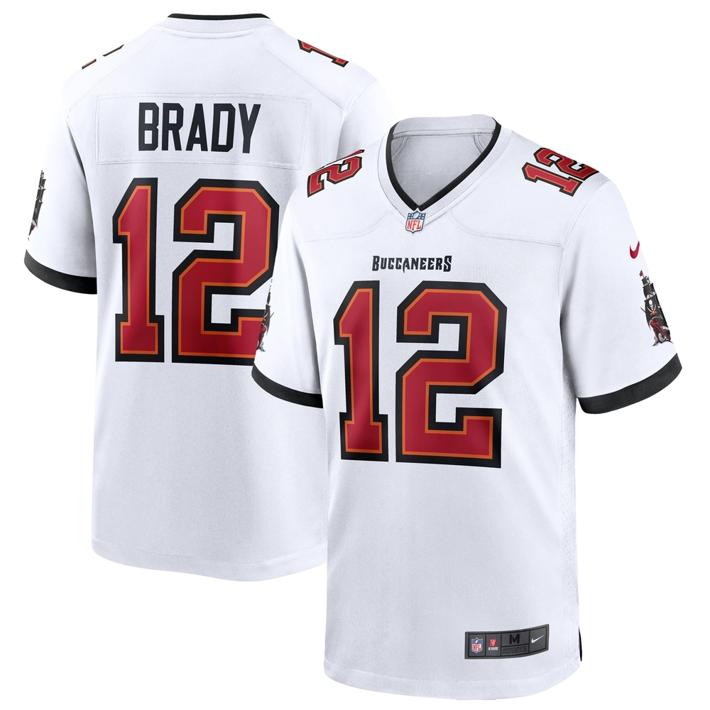 Nike XXL Tom Brady Tampa Bay Buccaneers White Jersey